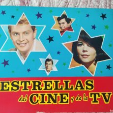 Coleccionismo Álbum: ESTRELLAS DE CINE Y DE LA TV. 1964 RAKER 120 CROMOS ELVIS PRELEY BEATLES EXCELENTE ESTADO - TRAS.