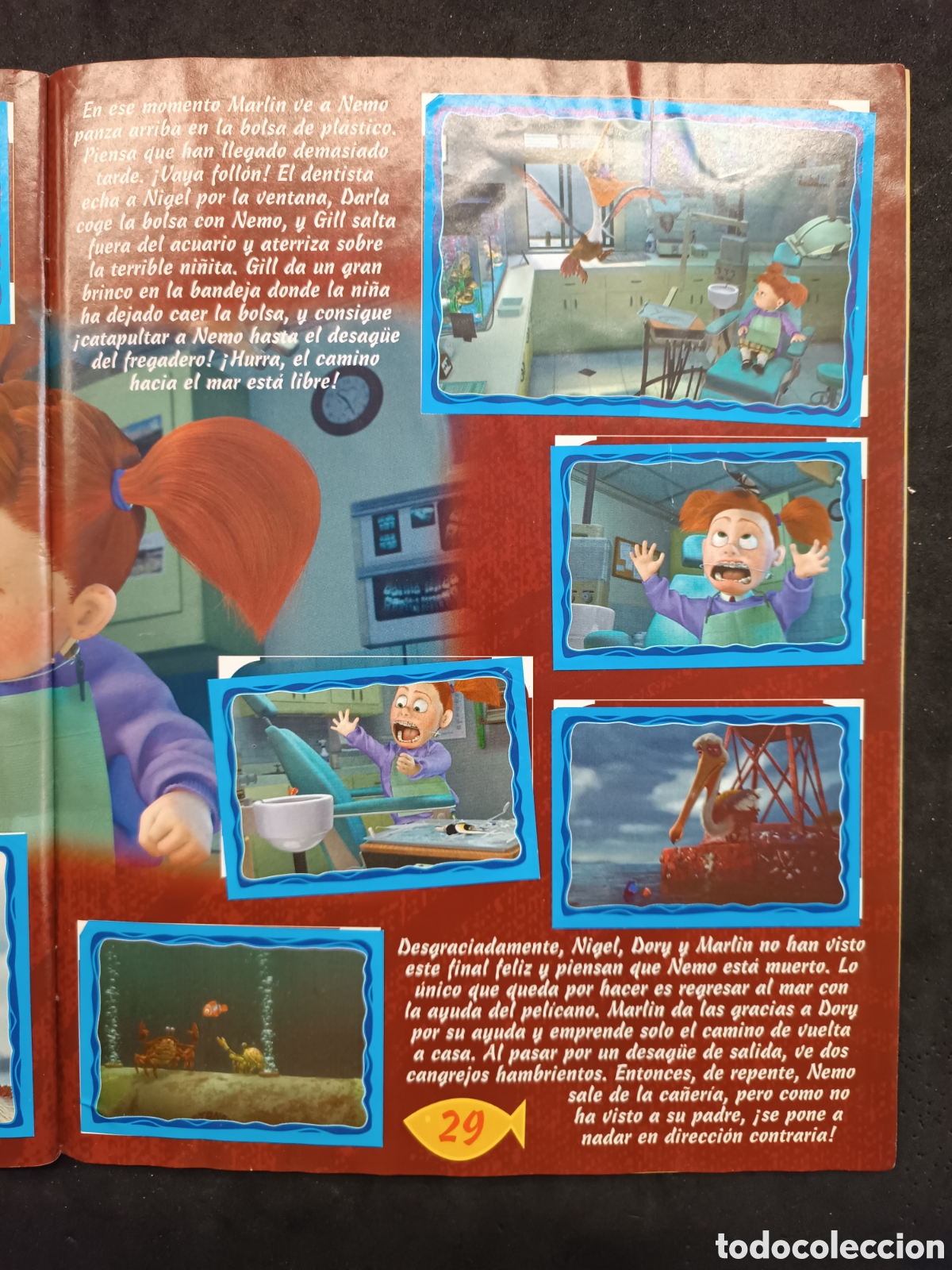 Coleccionismo &aacute;lbum: Album buscando a Nemo, completo, panini - Foto 3