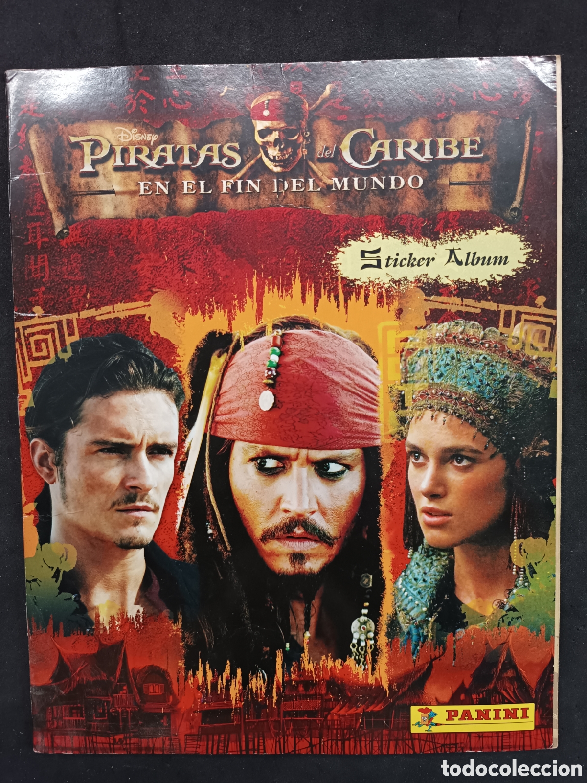 Colecionismo Caderneta: Piratas del caribe en el fin del mundo, incluye el poster central