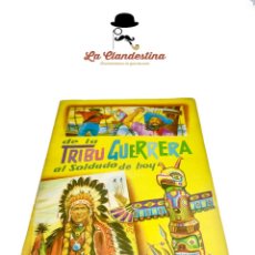 Coleccionismo Álbum: ALBUM COMPLETO. DE LA TRIBU GUERRERA AL SOLDADO DE HOY. EDITORIAL FHER. PEGADOS SOLO ARRIBA.. Lote 401252834