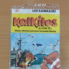 Coleccionismo Álbum: KALKITOS DE VIVA YO Nº 23 - LOS KAMIKAZES (1976). PRECINTADO, NUEVO A ESTRENAR. Lote 401836794