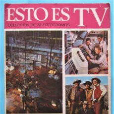 Coleccionismo Álbum: ÁLBUM COMPLETO. ESTO ES TV T.V. CHOCOLATES SULTANA, S/F.. Lote 402401494