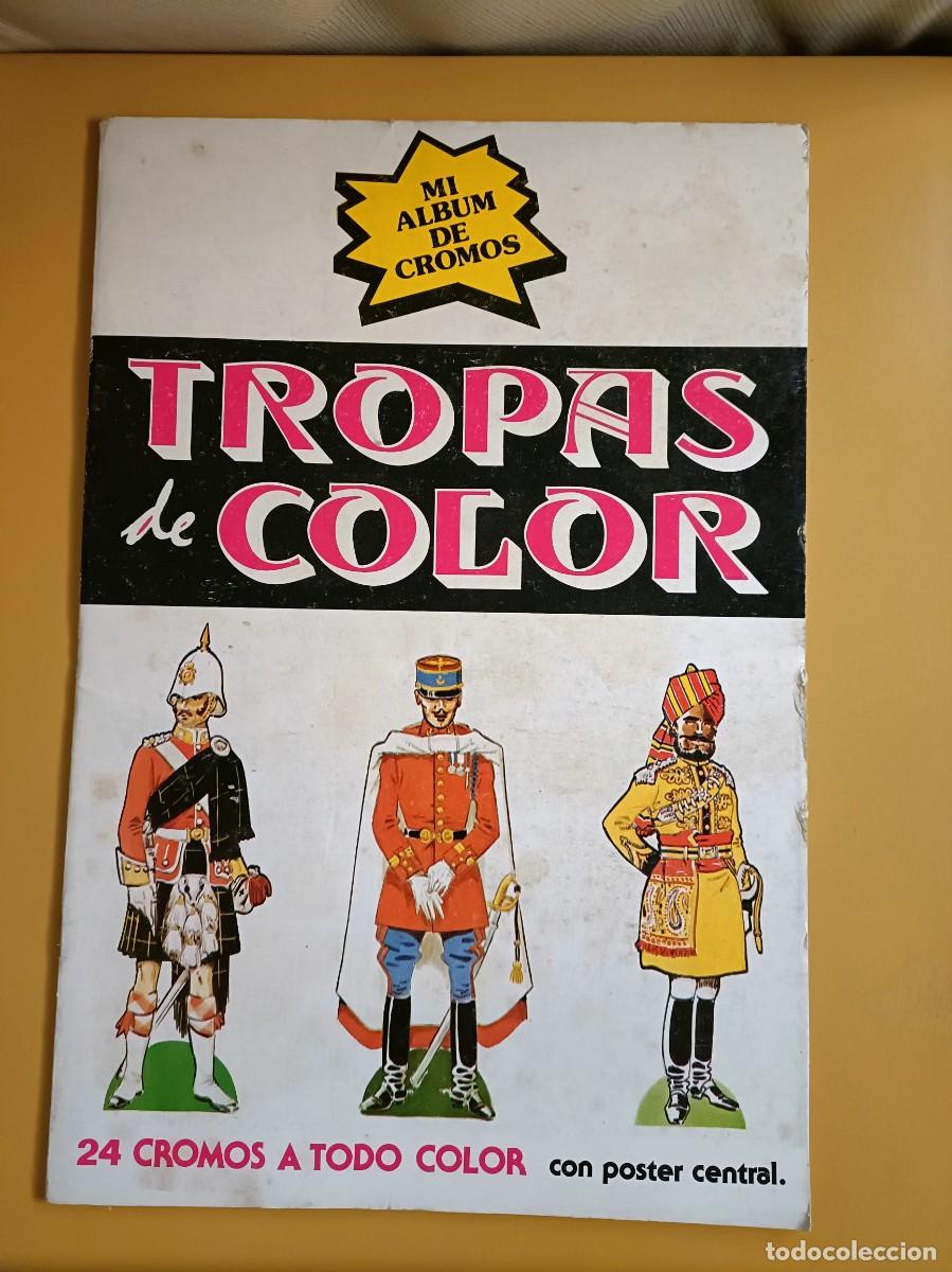 Coleccionismo &aacute;lbum: tropas de color - Foto 1