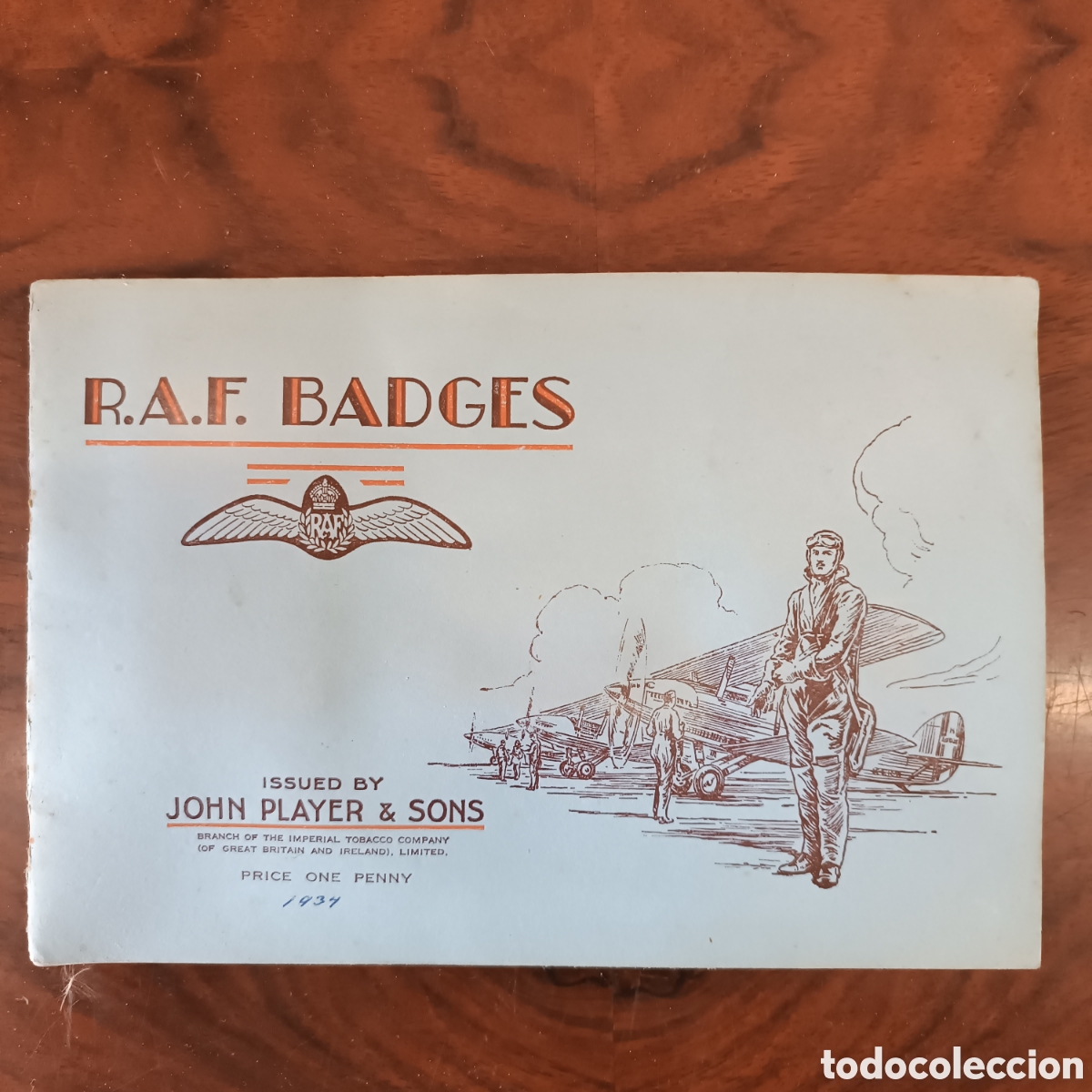 Collectionnisme Album: Completo, R.A.F Badges, insignias, 50cromos