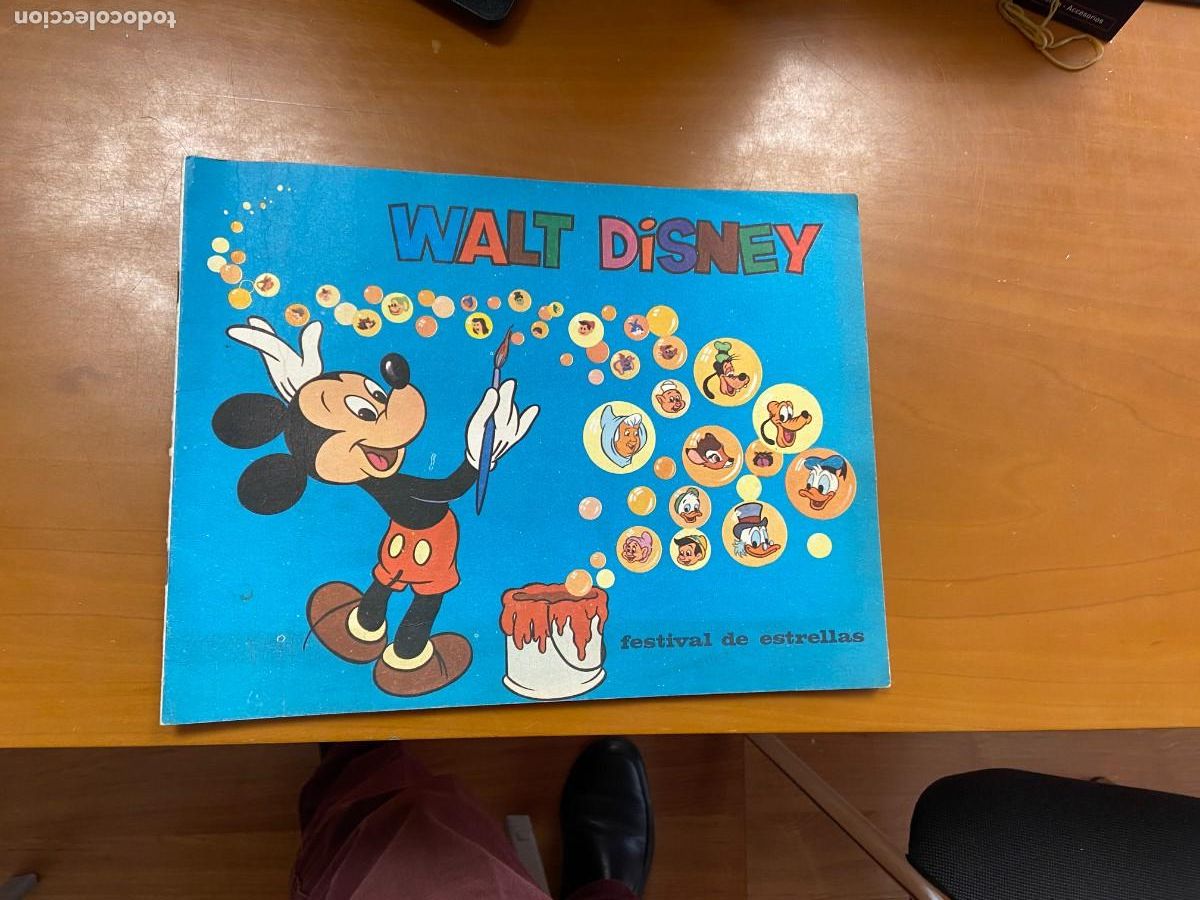 Collectionnisme Album: WALT DISNEY BAZOOKA COMPLETO TOPPS BUEN ESTADO