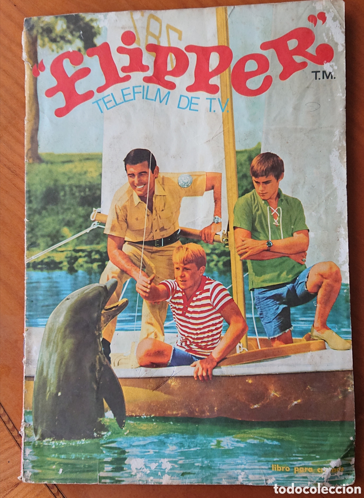 Collectable Albums: &Aacute;lbum Flipper el delf&iacute;n, a&ntilde;o 1969, Fher, completo ved fotos