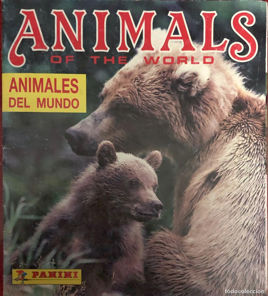 Collectionnisme Album: &Aacute;LBUM DE CROMOS COMPLETO - ANIMALS OF THE WORLD - ANIMALES DEL MUNDO - PANINI