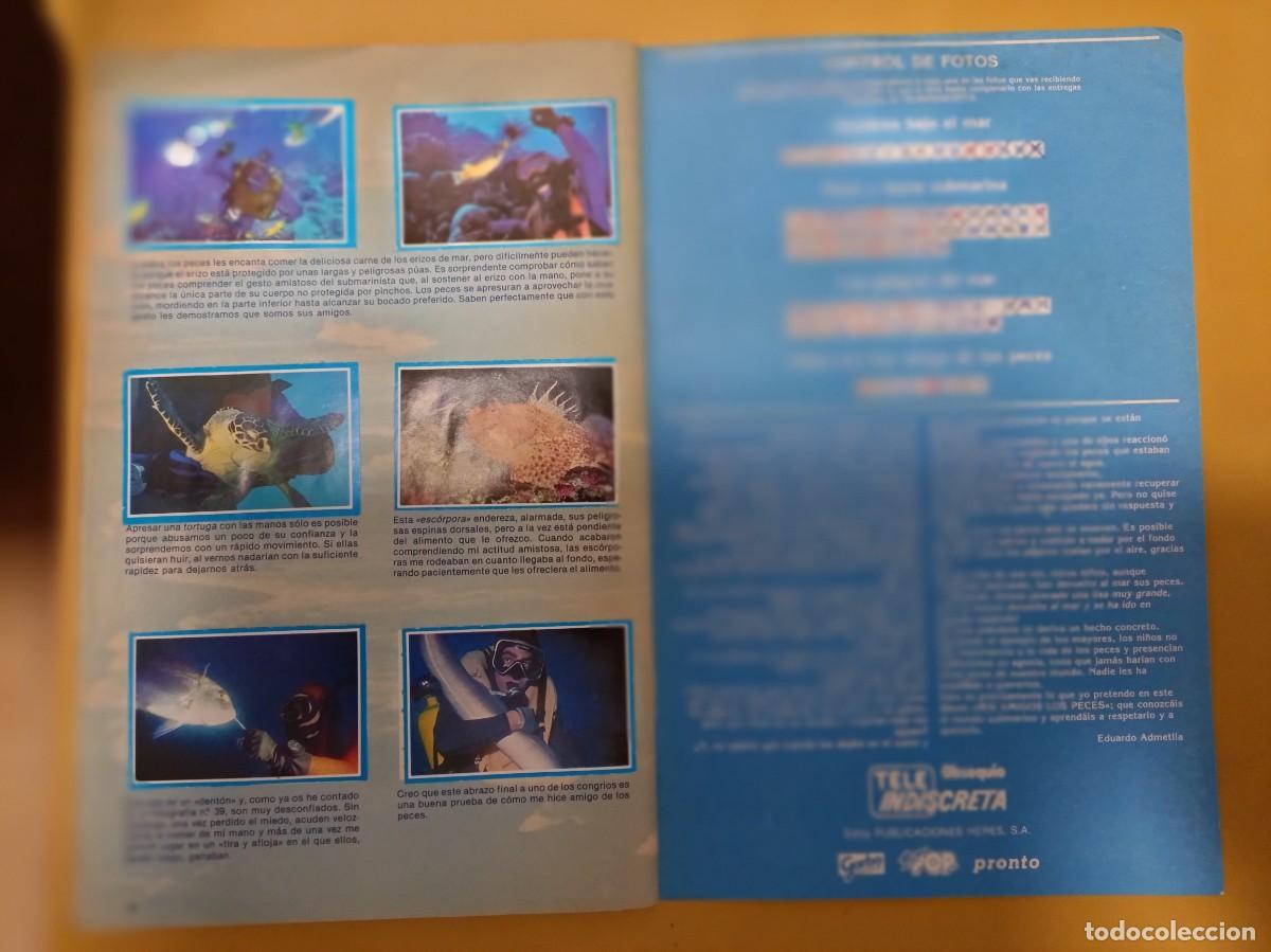 Coleccionismo &aacute;lbum: mis amigos los peces - Foto 2