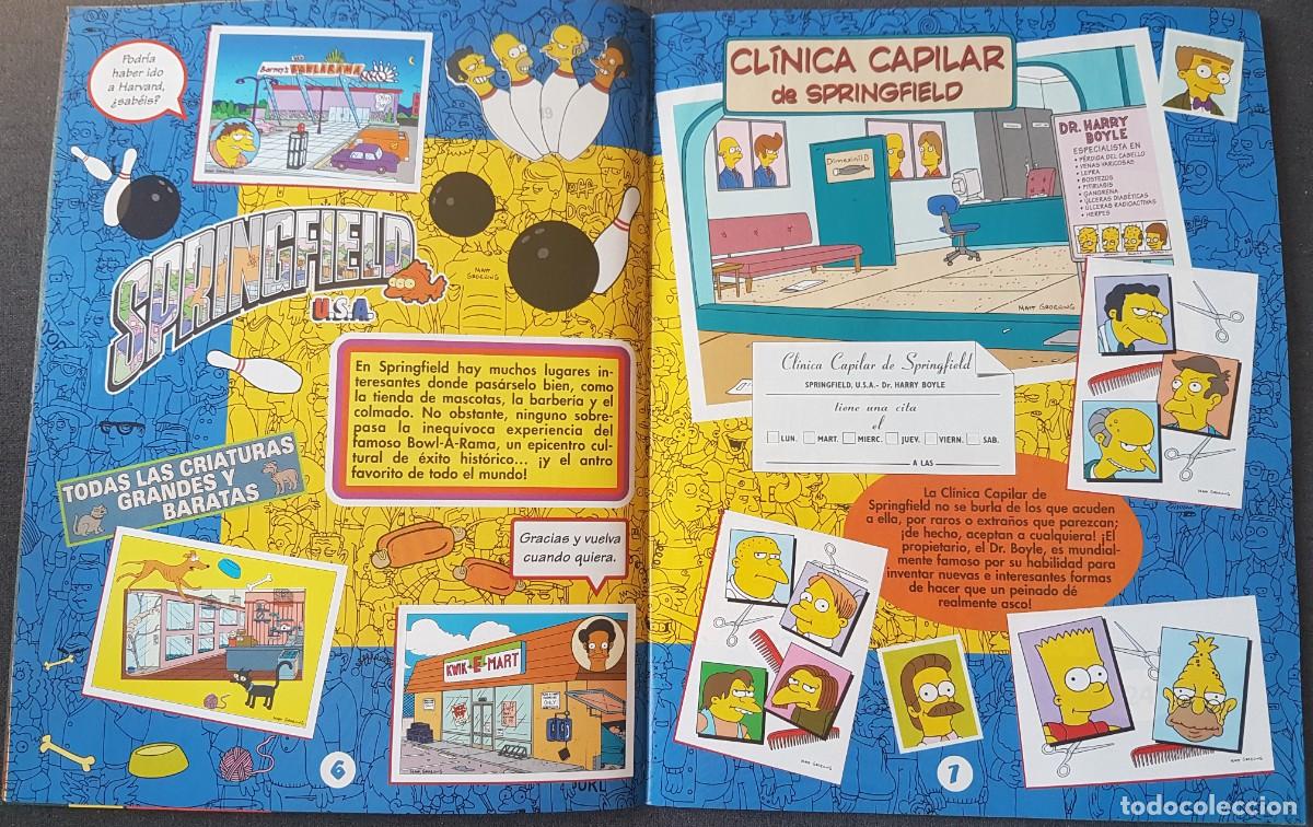 Coleccionismo &aacute;lbum: Simpsons &aacute;lbum III Springfield completo impecable - Foto 3