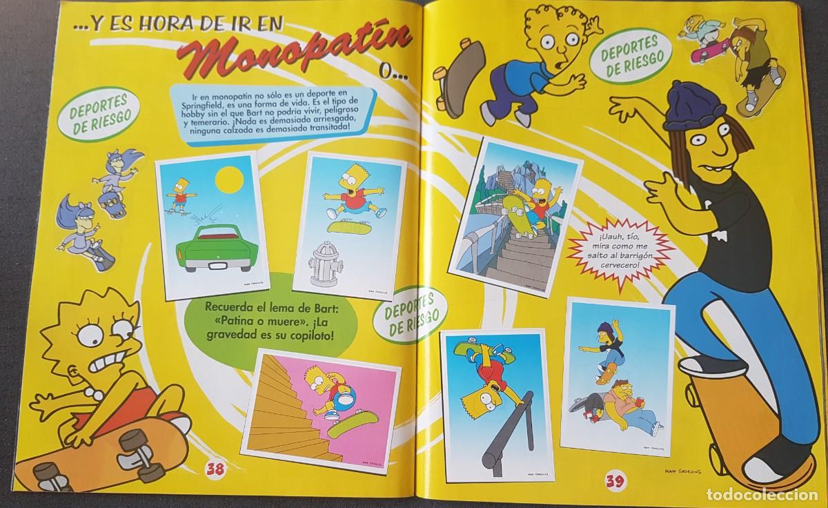Coleccionismo &aacute;lbum: Simpsons &aacute;lbum III Springfield completo impecable - Foto 9