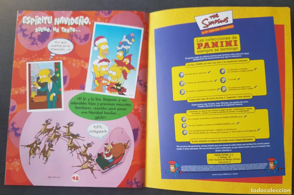 Coleccionismo &aacute;lbum: Simpsons &aacute;lbum III Springfield completo impecable - Foto 11