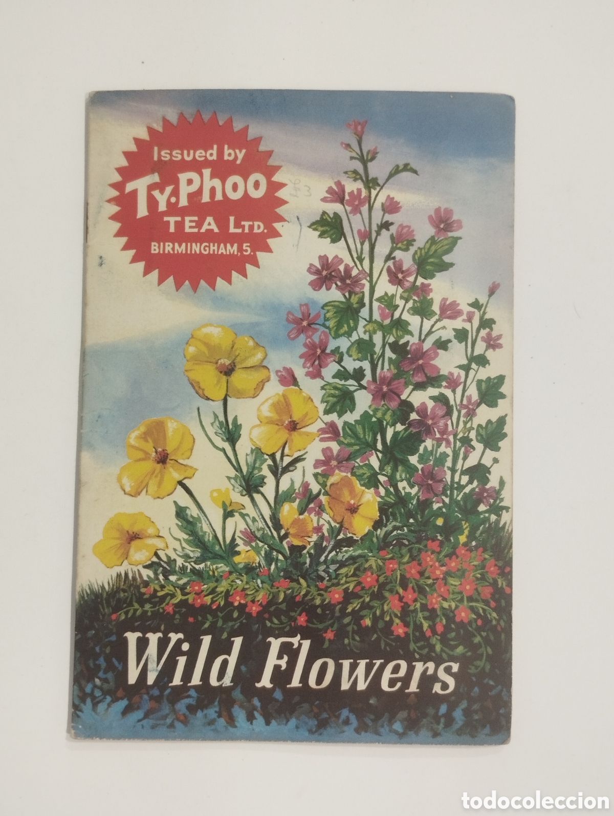 Coleccionismo &Aacute;lbum: Album de Cromos Wild Flowers.