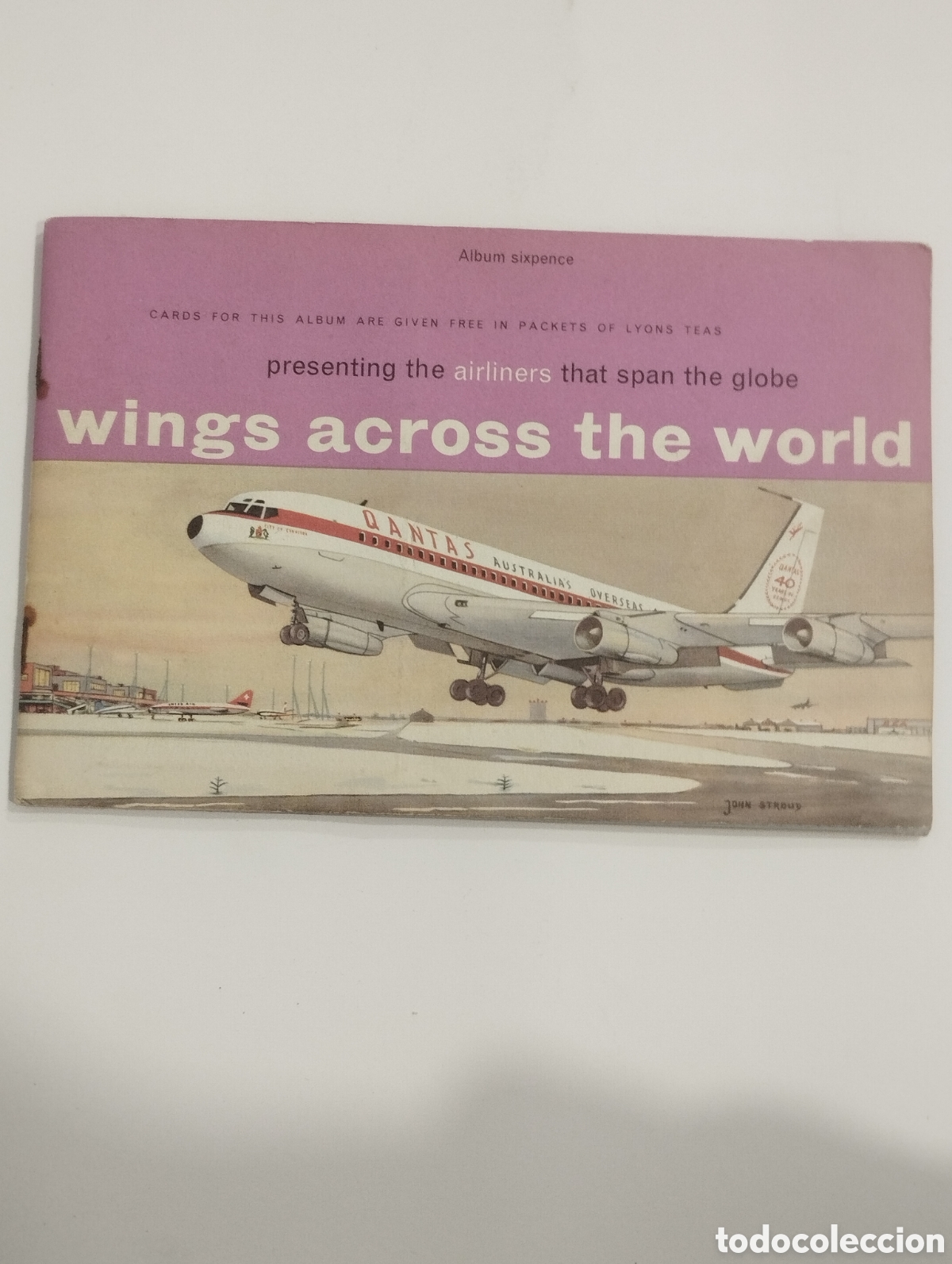 Coleccionismo &Aacute;lbum: &Aacute;lbum de Cromos Wings across The world.