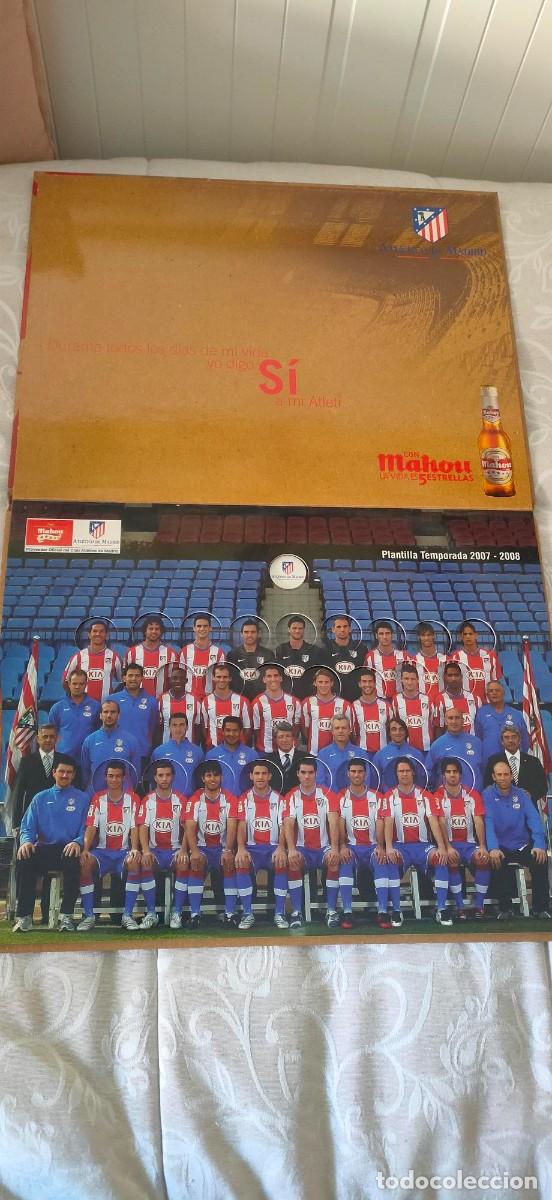 Coleccionismo &Aacute;lbum: &Aacute;LBUM CHAPAS COMPLETO ATL&Eacute;TICO DE MADRID TEMPORADA 2007/2008