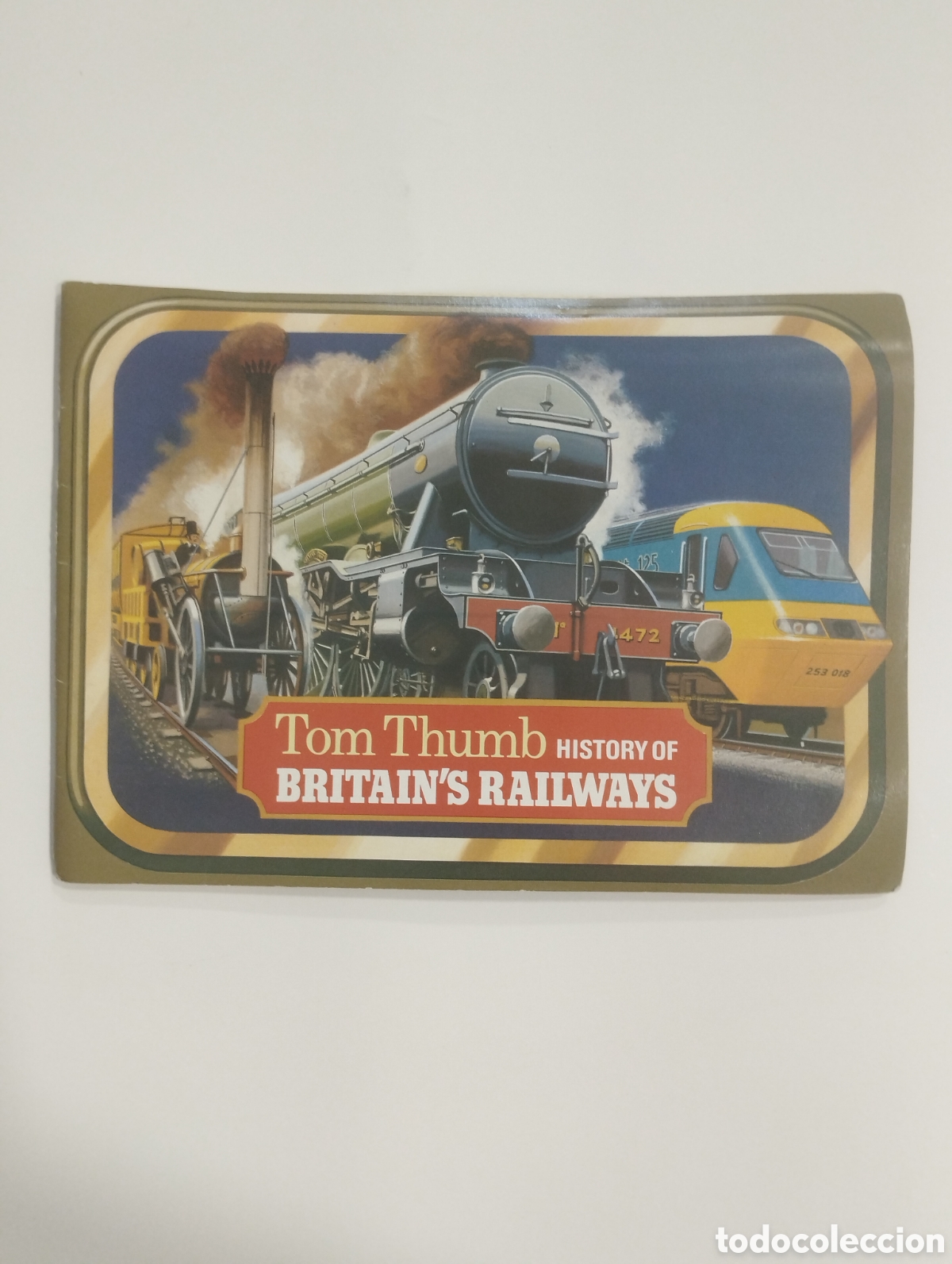 Coleccionismo &Aacute;lbum: &Aacute;lbum de Cromos completo Tom Thumb History of Britain's Railways.