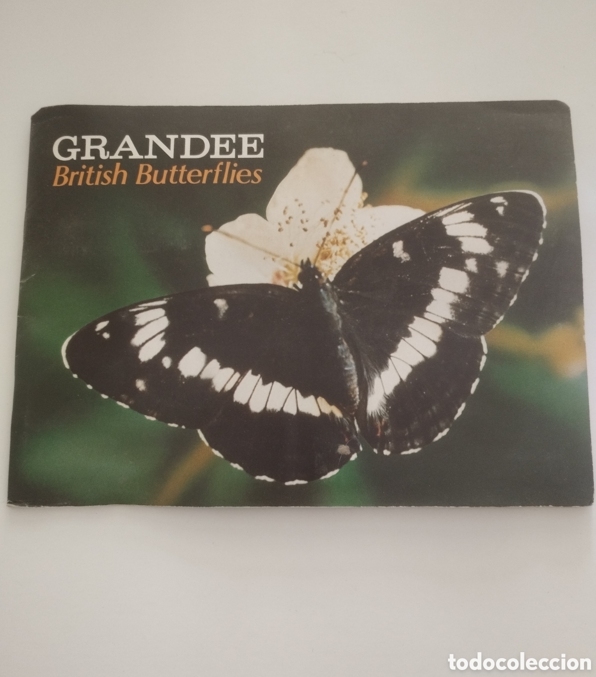 Coleccionismo &Aacute;lbum: &Aacute;lbum de Cromos Completo Grandee British Butterflies.