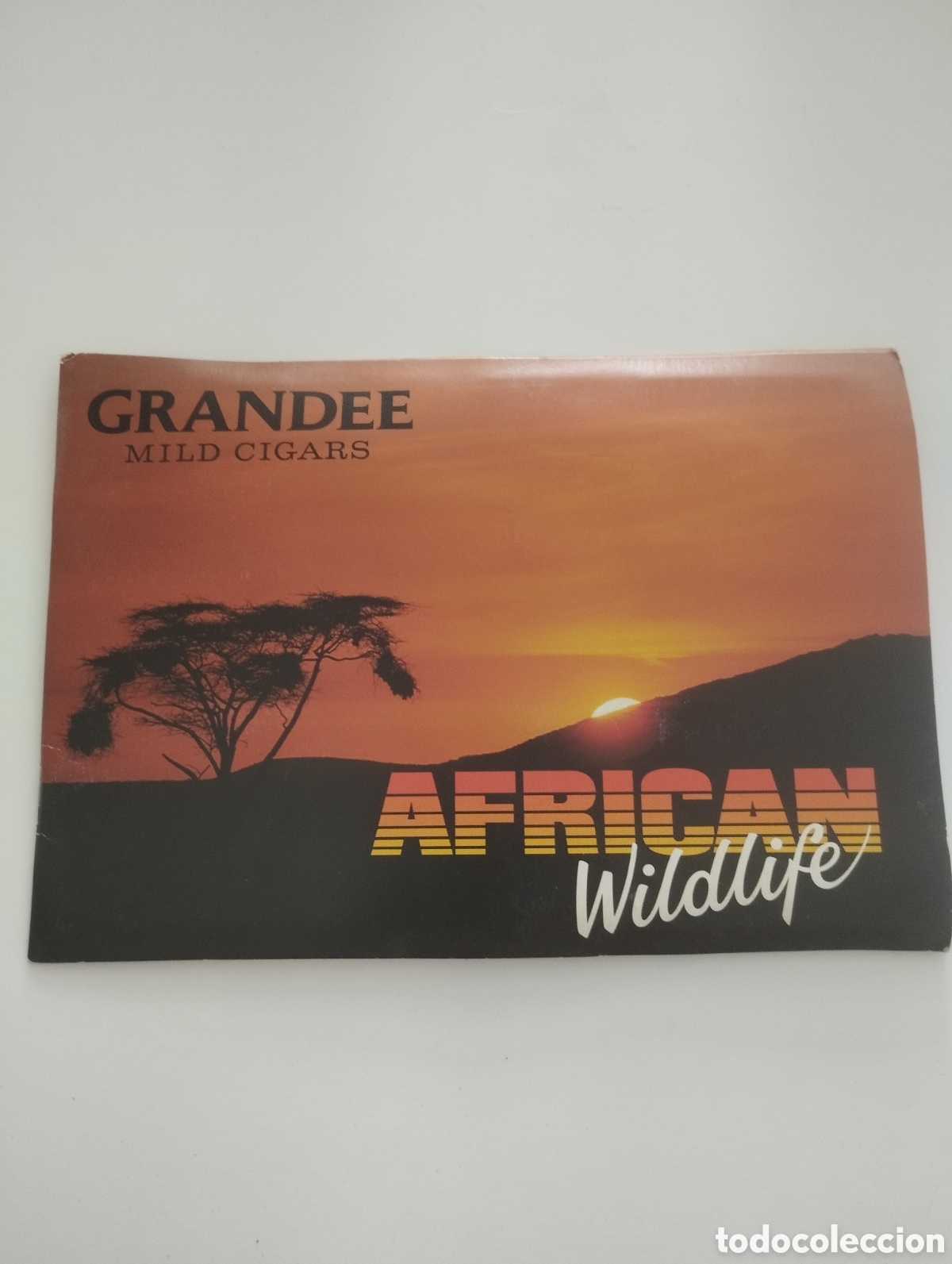 Coleccionismo &Aacute;lbum: &Aacute;lbum de Cromos Completo African Wildlife.