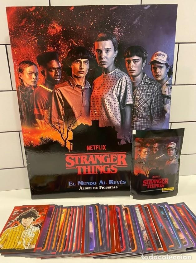 Álbum Completo - Stranger Things - 2023 - Panini + Cromos para completar +  Envío Grátis