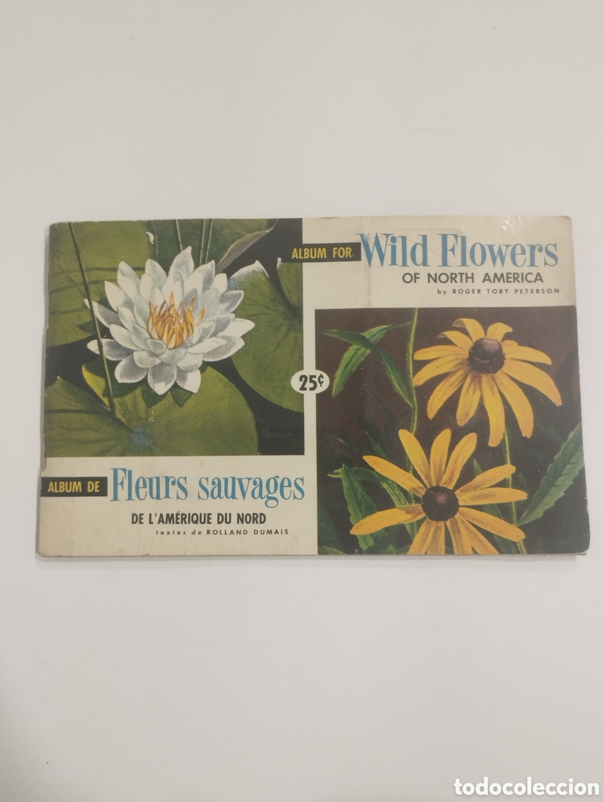 Coleccionismo &Aacute;lbum: &Aacute;lbum de Cromos Completo Wild Flowers of north Am&eacute;rica.