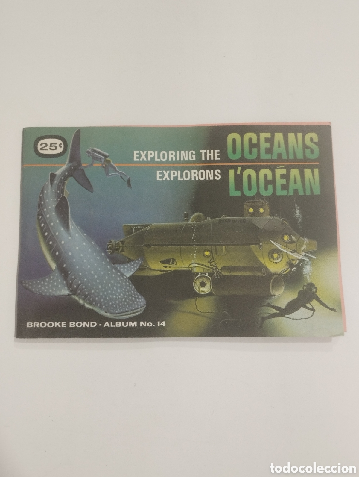 Coleccionismo &Aacute;lbum: &Aacute;lbum de Cromos Completo Exploring The Oceans.