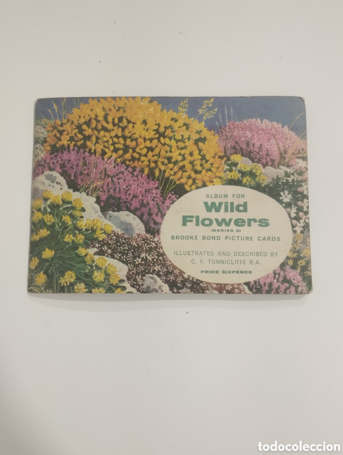 Coleccionismo &Aacute;lbum: &Aacute;lbum de Cromos Completo Wild Flowers.