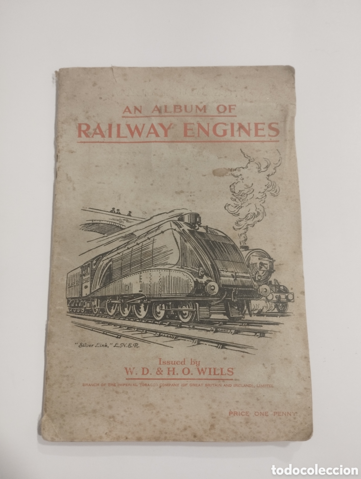 Coleccionismo &Aacute;lbum: &Aacute;lbum de Cromos Completo Railway Engines.
