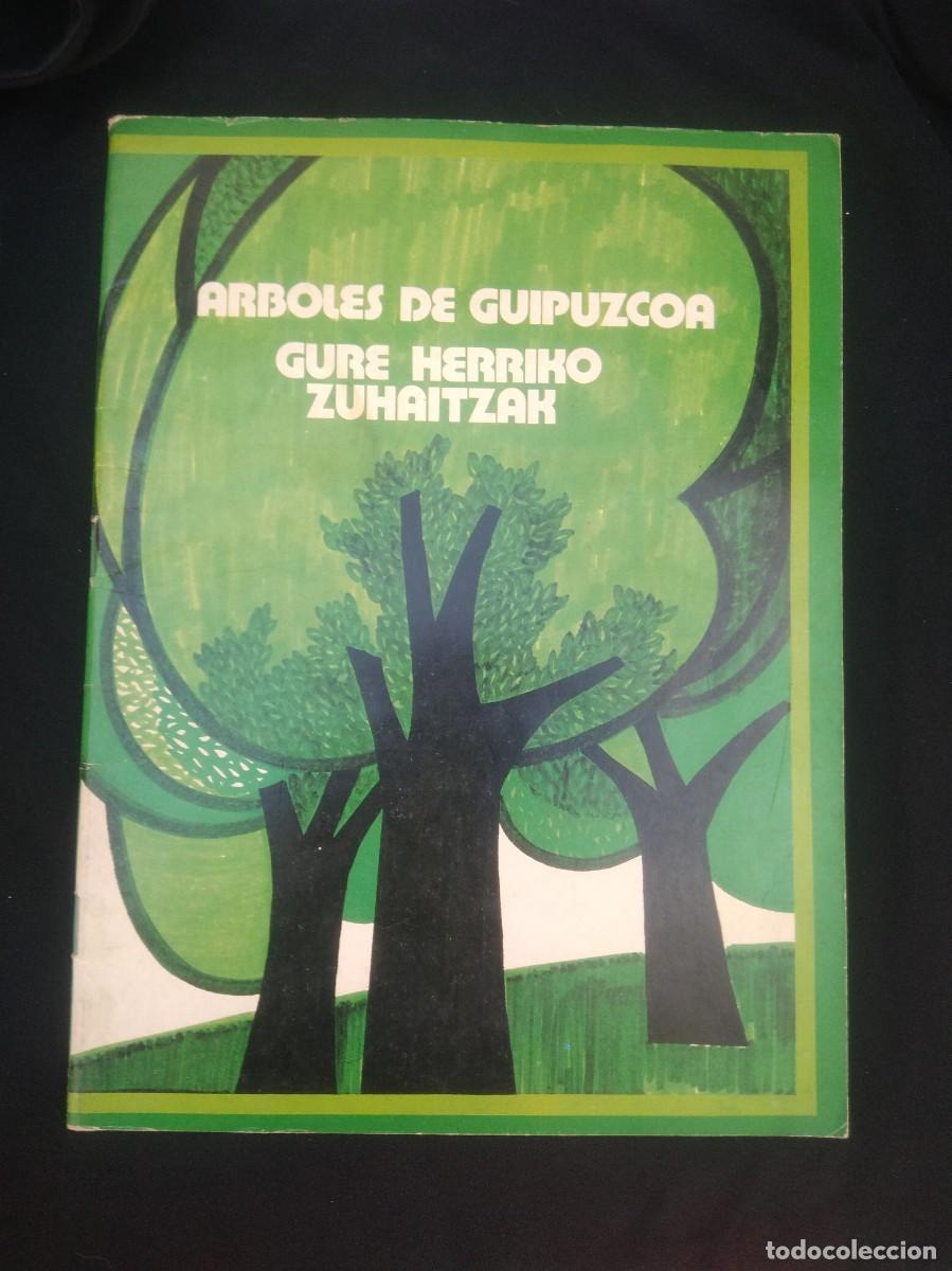 Coleccionismo &Aacute;lbum: Antiguo Album Cromos Arboles de Guipuzcoa - Euskera y Castellano