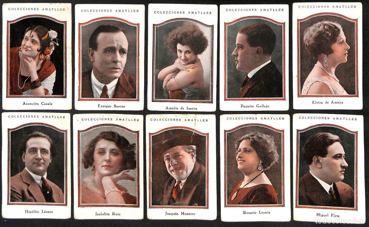 Colecionismo Caderneta: Colecciones Amatller. Serie A completa 16 cromos, a&ntilde;os 20