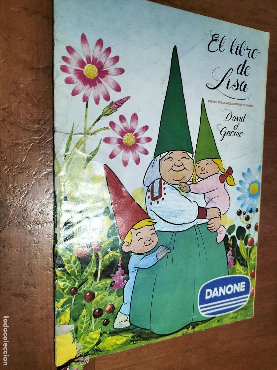 Sammeln Sammelalbum: ALBUM COMPLETO DE EL LIBRO DE LISA. DANONE. CROMO. HOJA CENTRAL DESPEGADA Y NOMBRE ANTERIOR DUE&Ntilde;O