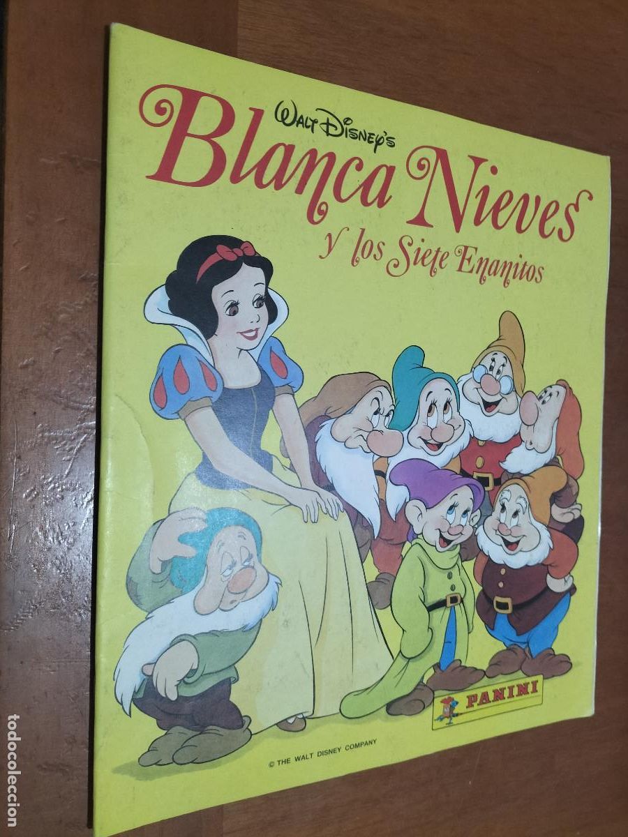 Collectionnisme Album: BLANCA NIEVES Y LOS SIETE ENANITOS. ALBUM COMPLETO. PANINI. BUEN ESTADO