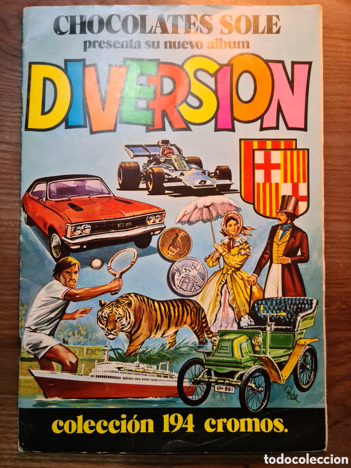 Colecionismo Caderneta: ALBUM DIVERSION DE CHOCOLATES SOLE