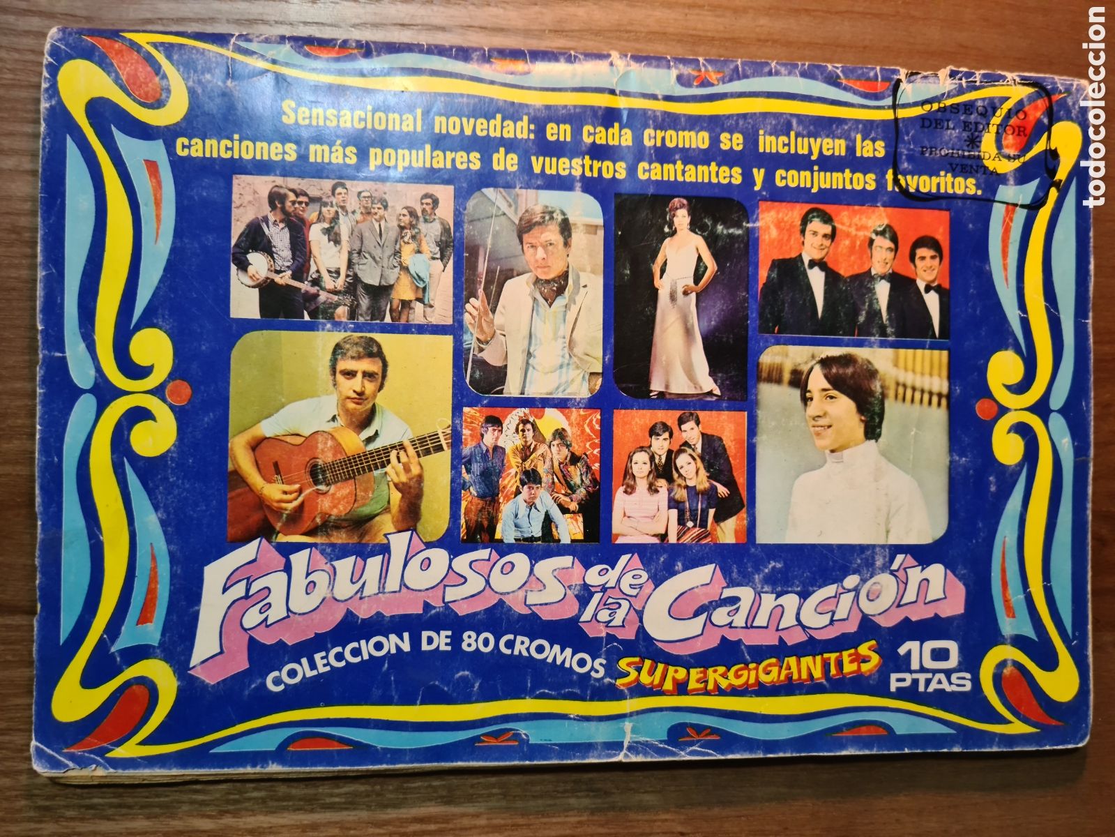 Colecionismo Caderneta: FABULOSOS DE LA CANCION