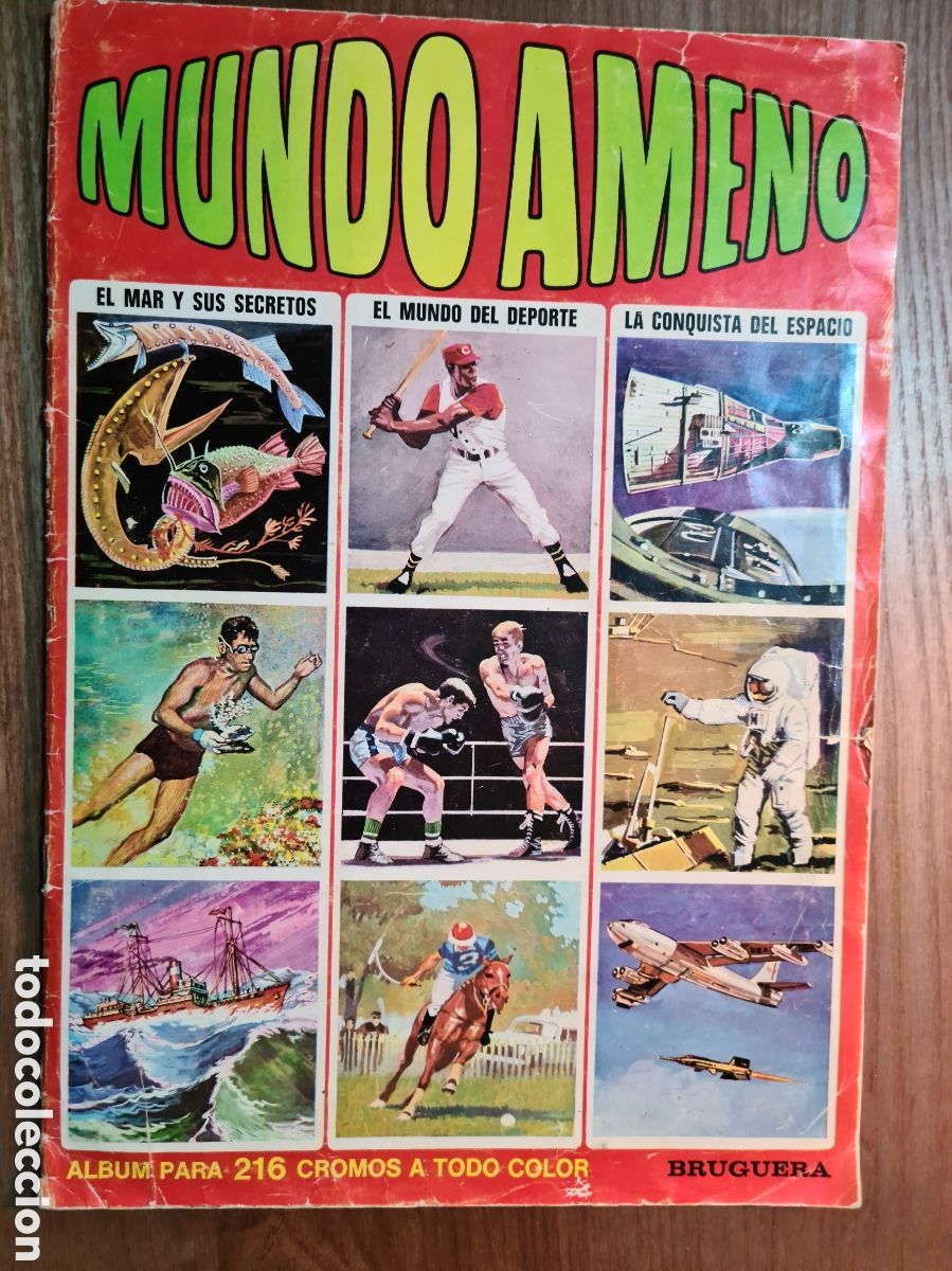 Colecionismo Caderneta: MUNDO AMENO