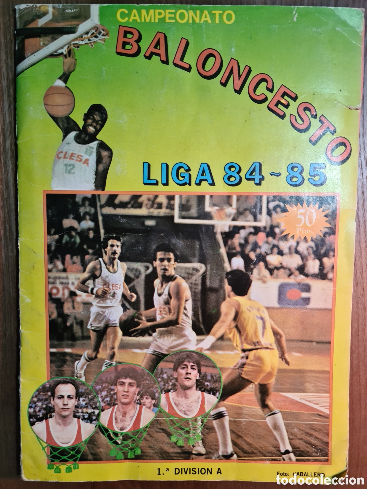 Colecionismo Caderneta: CAMPEONATO BALONCESTO LIGA 84 85 J. MERCHANTE