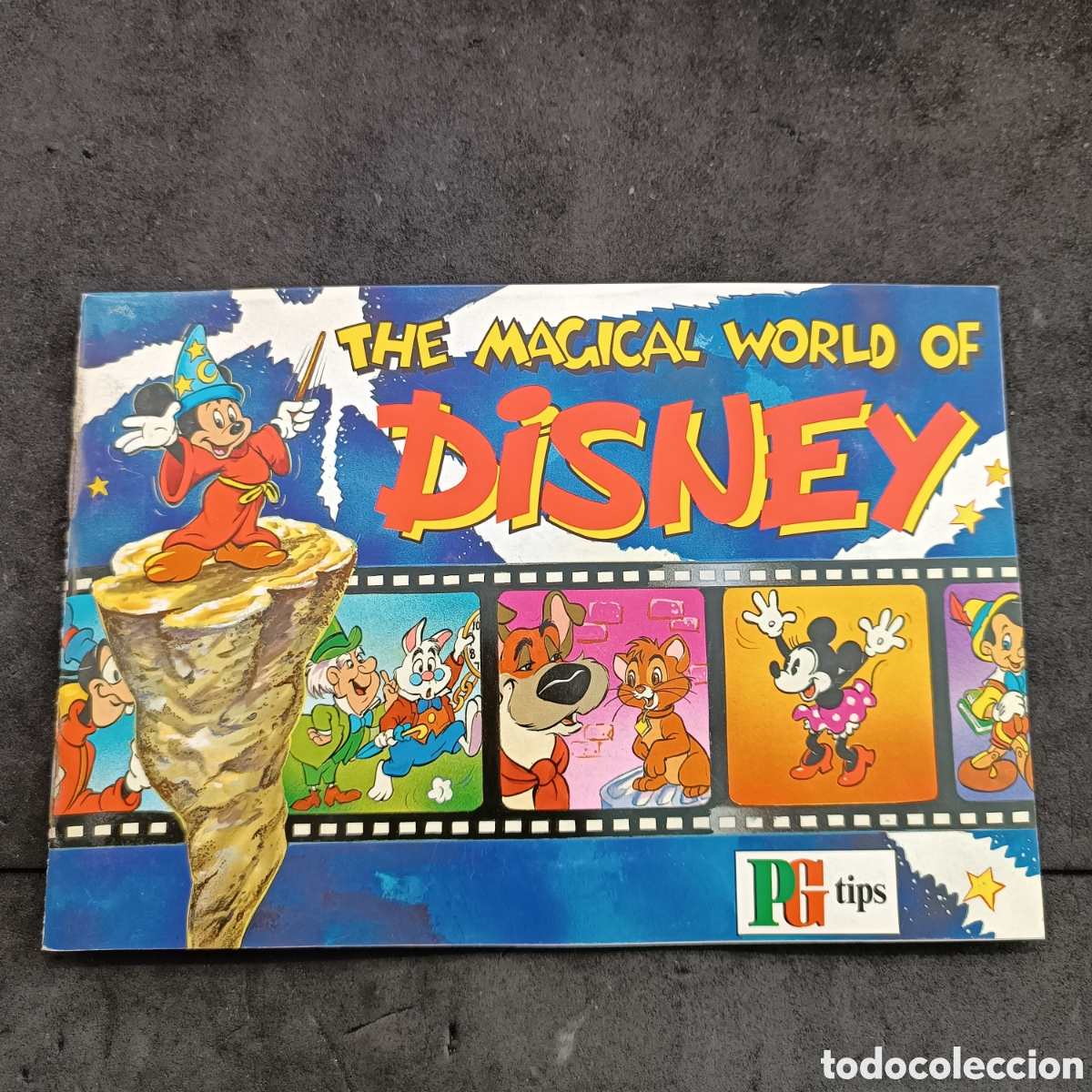 Colecionismo Caderneta: Album completo, the magical world of Disney, pg tips, ingles