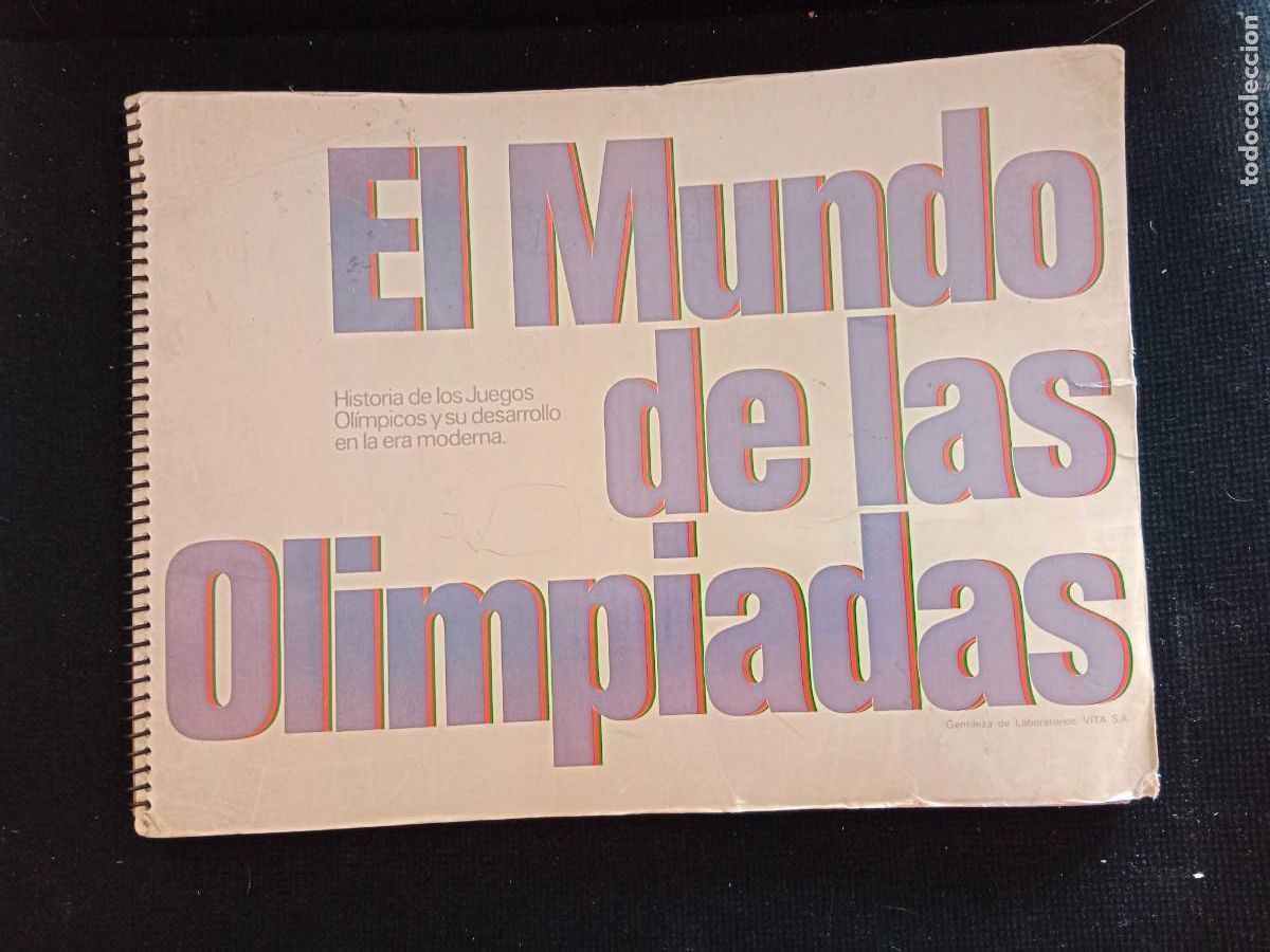 Collectionnisme Album: ALBUM COMPLETO - EL MUNDO DE LAS OLIMPIADAS - LABORATORIOS VITA