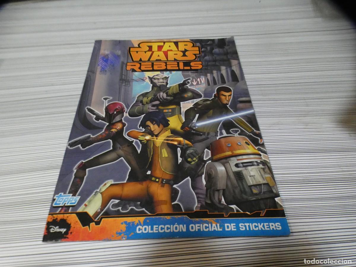 Collectionnisme Album: ARKANSAS1980 ALBUM CROMOS ESTADO DECENTE COMPLETAMENTE VACIO STARWARS REBELS DISNEY