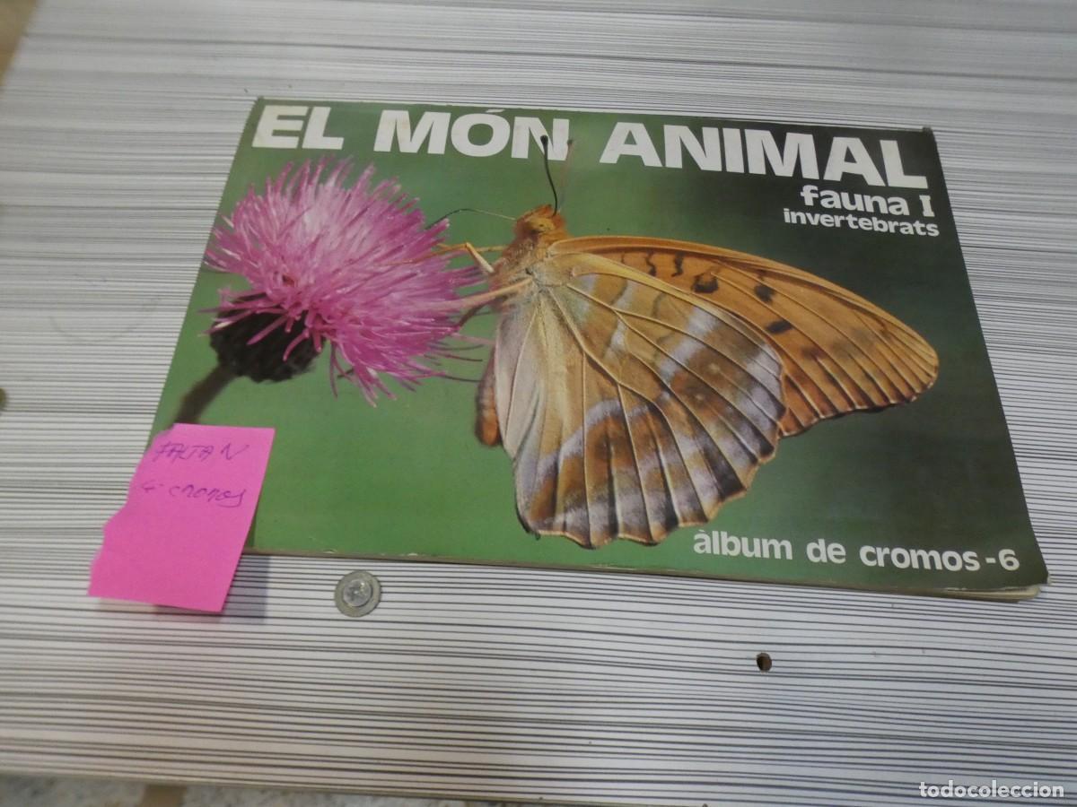 Collectionnisme Album: ARKANSAS1980 ALBUM CROMOS ESTADO DECENTE EL MON ANIMAL FAUNA 1 INVERTEBRATS FALTAN 6 CROMOS