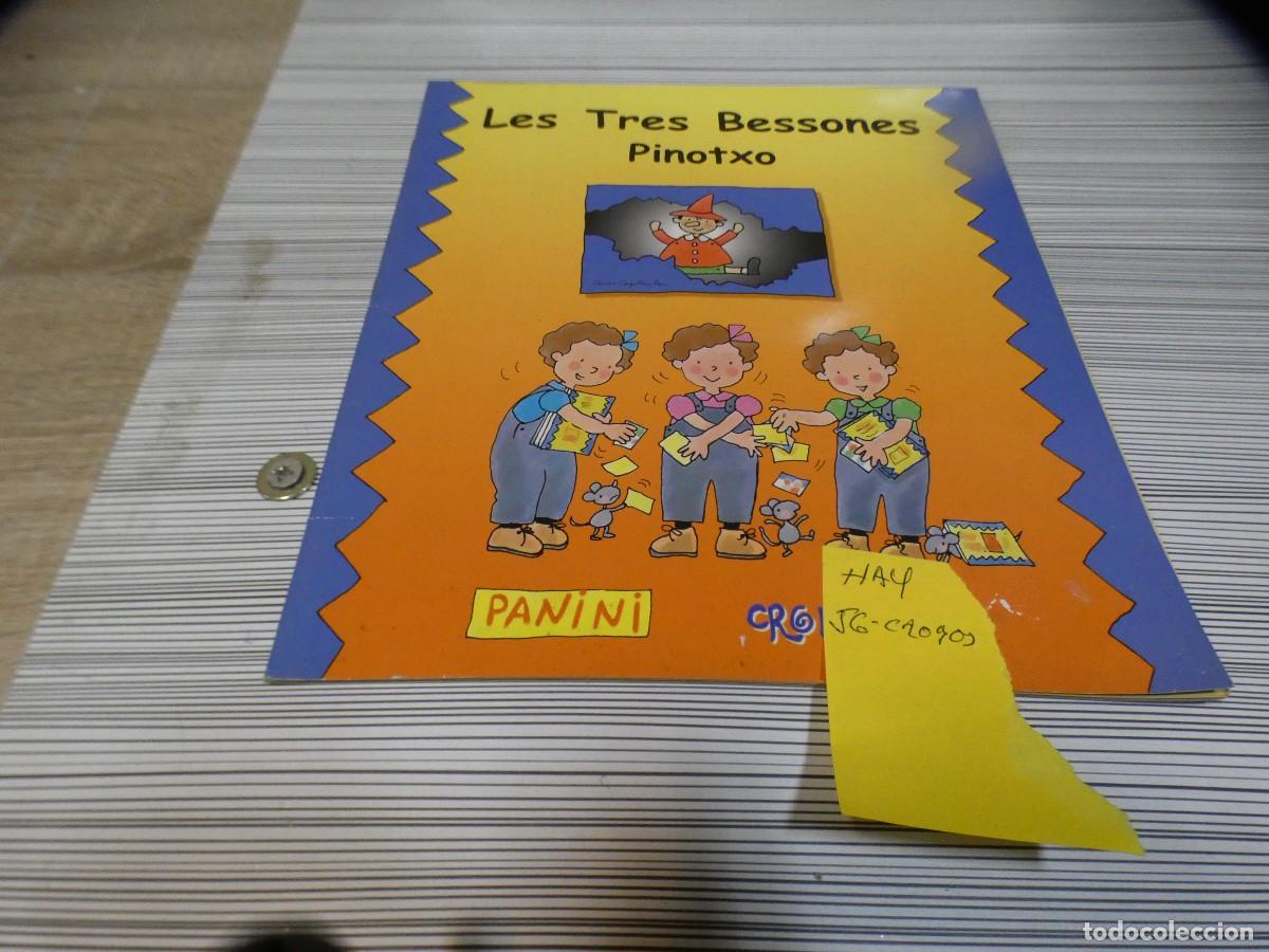 Coleccionismo &Aacute;lbum: ARKANSAS1980 ALBUM CROMOS ESTADO DECENTE LES TRES BESSONES PINOTXO ED PANINI HAY 56 CROMOS