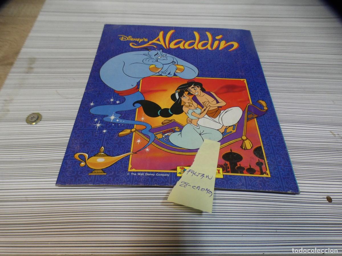 Coleccionismo &Aacute;lbum: ARKANSAS1980 ALBUM CROMOS ESTADO DECENTE ALADIN DISNEY FALTAN 28 CROMOS
