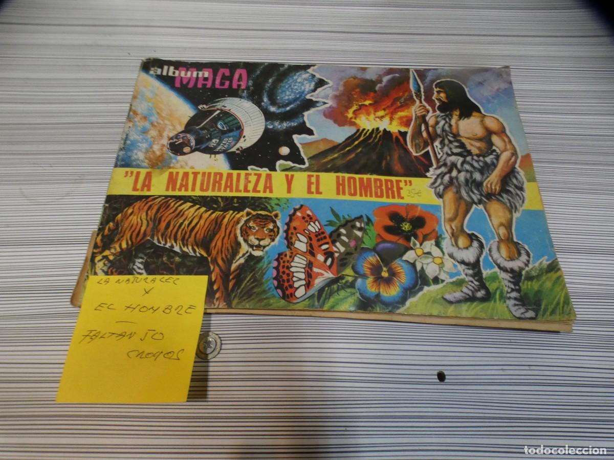 Coleccionismo &Aacute;lbum: ARKANSAS1980 ALBUM CROMOS ESTADO DECENTE LA NATURALEZA Y EL HOMBRE ED MAGA FALTAN 50 CROMOS