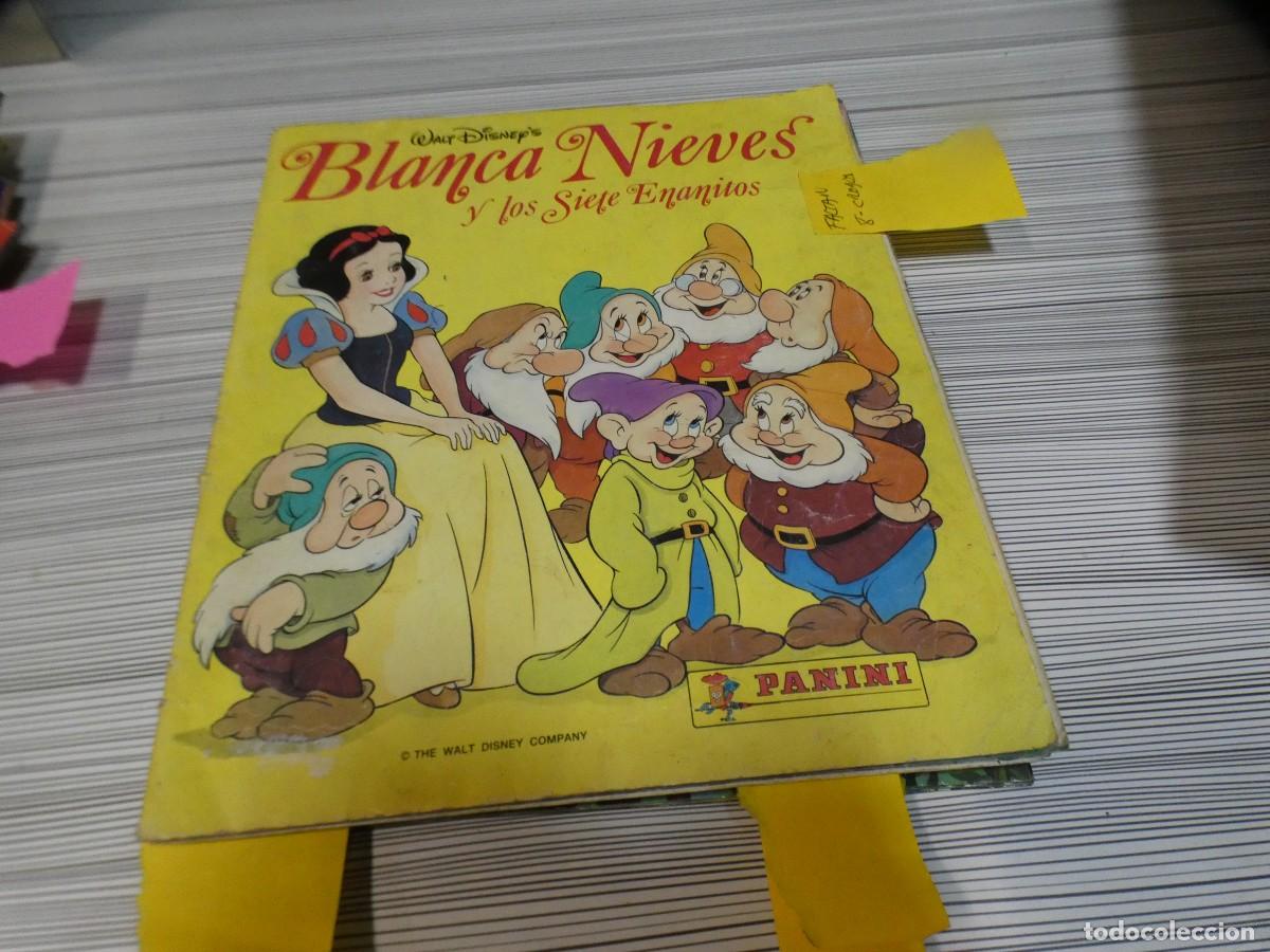 Coleccionismo &Aacute;lbum: ARKANSAS1980 ALBUM CROMOS ESTADO DECENTE BLANCA NIEVES Y LOS SIETE ENANITOS ED PANINI FALTAN 8 CROM