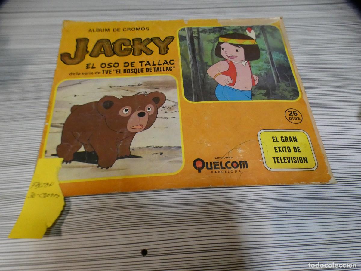 Coleccionismo &Aacute;lbum: ARKANSAS1980 ALBUM CROMOS ESTADO DECENTE JACKY EL OSO DE TALLAC ED QUELCOM FALTAN 36 CROMOS