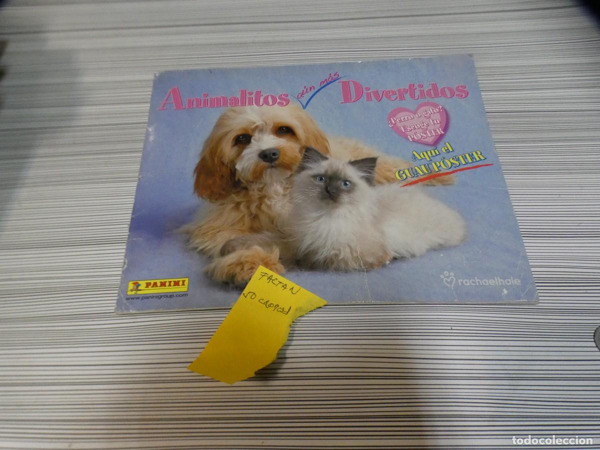Coleccionismo &Aacute;lbum: ARKANSAS1980 ALBUM CROMOS ESTADO DECENTE ANIMALITOS AUN MAS DIVERTIDOS ED PANINI FALTAN 50 CROMOS