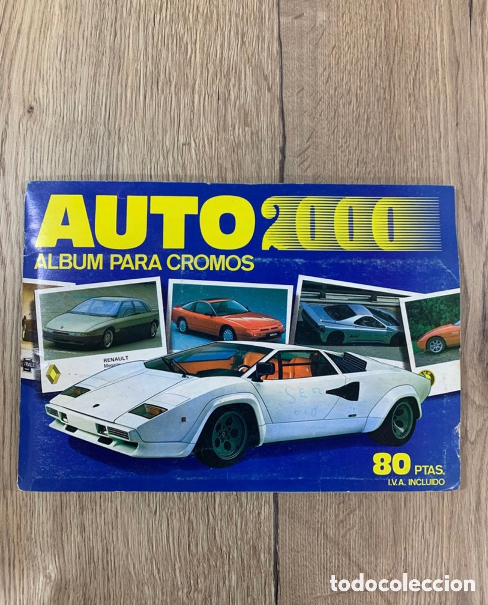 Coleccionismo &Aacute;lbum: &Aacute;lbum de coches Auto 2000 Completo