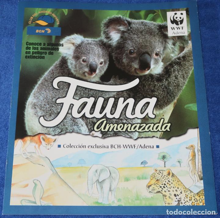Collezionismo &Aacute;lbum: Fauna amenazada - Colecci&oacute;n exclusiva BCH-WWF/Adena (1999) &iexcl;Completo e impecable!