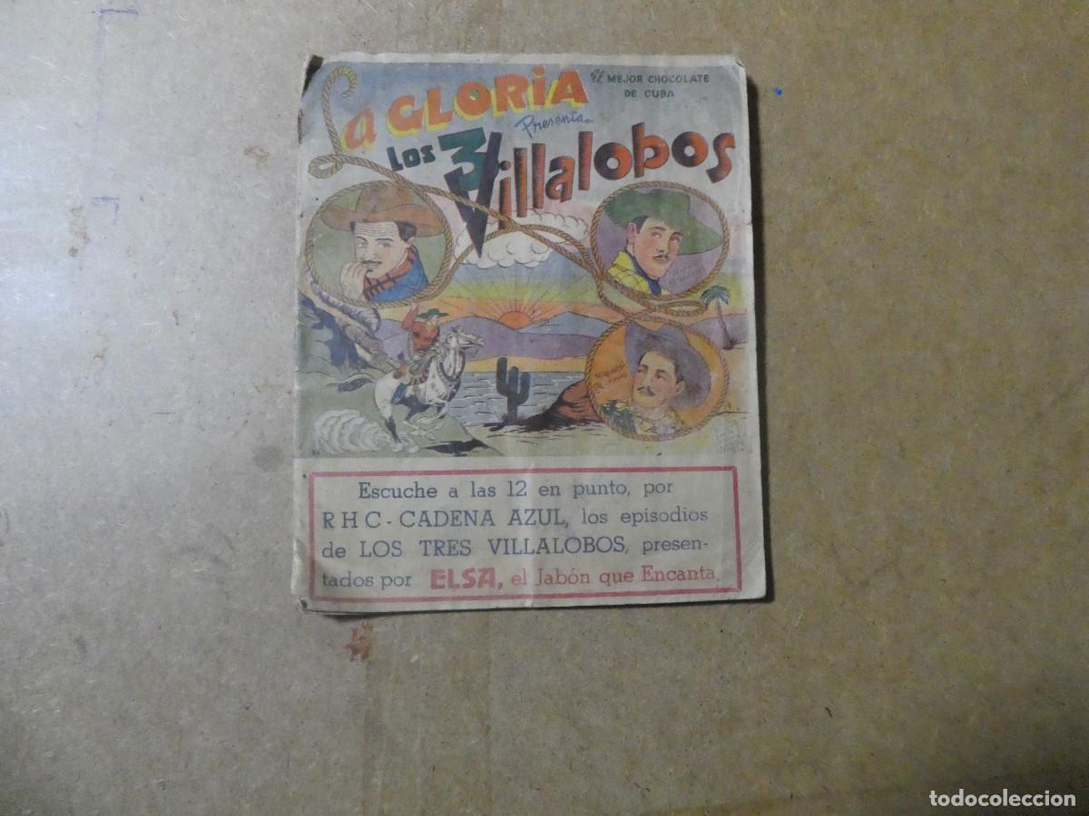 Collezionismo &Aacute;lbum: Los 3 Villalobos album completo 100 cromos chocolates La Gloria ( Cuba )