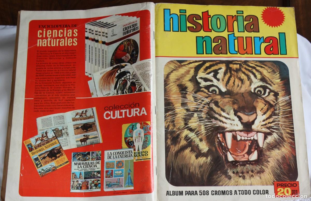Coleccionismo &aacute;lbum: HISTORIA NATURAL 1967 - COMPLETO - Foto 1