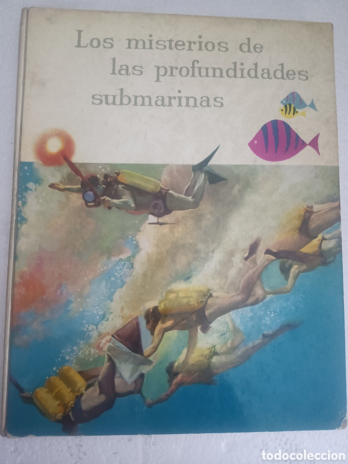 Collezionismo &Aacute;lbum: &Agrave;LBUM DE CROMOS LOS MISTERIOS DE LAS PROFUNDIDADES SUBMARINES NESTLE COMPLETO