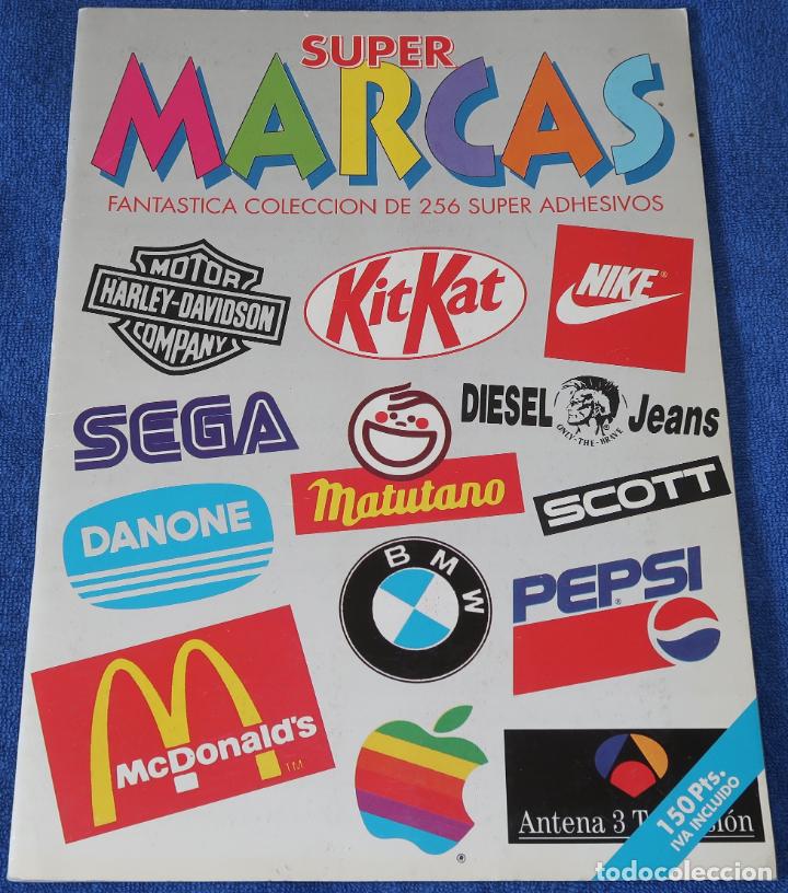 Collectionnisme Album: Super Marcas - Magic Box Internacional (1990) &iexcl;Completo!